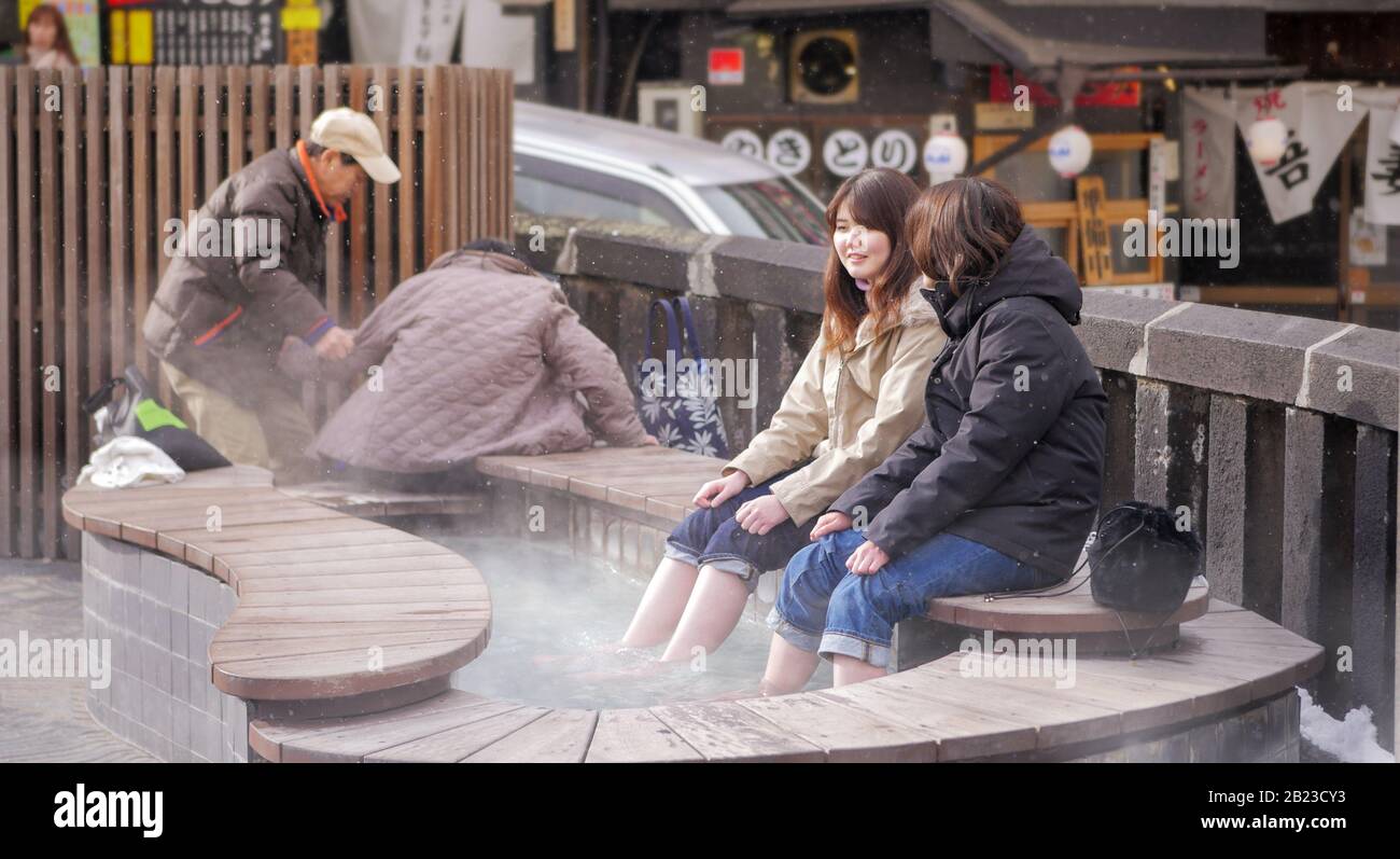 Foot onsen hires stock photography and images Alamy