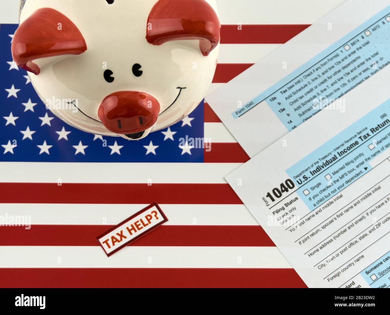 Usa Tax Form 1040 Pen High Resolution Stock Photography and Images - Alamy