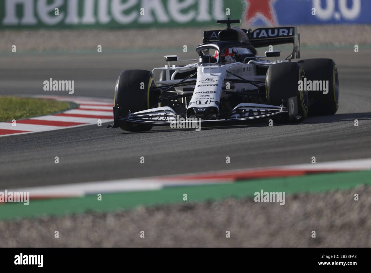 pierre gasly (fra) alpha tauri at01 during Preseason Testing 2020