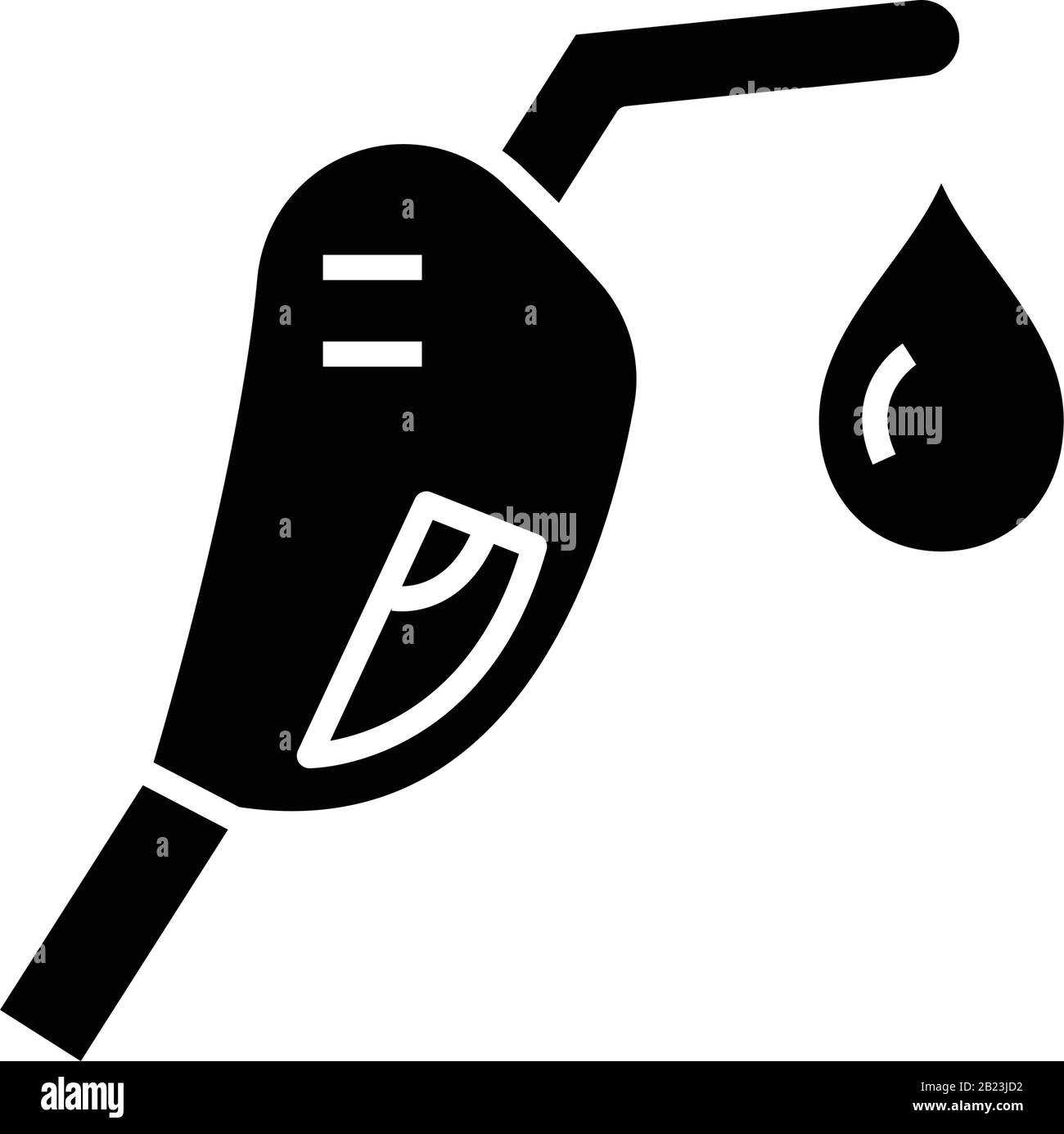 Fuel charge black icon, concept illustration, vector flat symbol, glyph