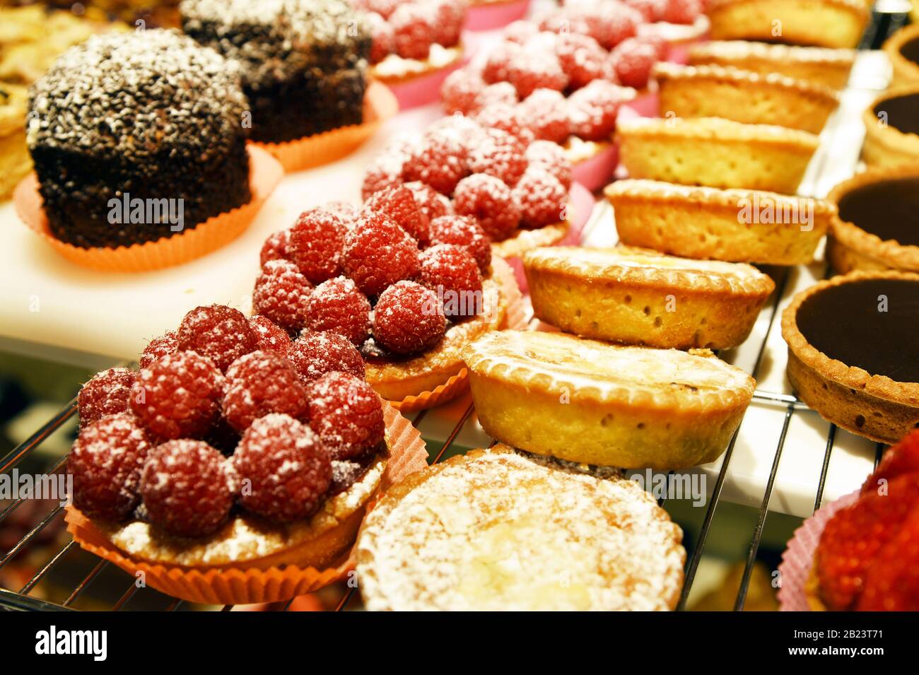 French Bakery Pastry Display - Versailles - France Stock Photo - Alamy