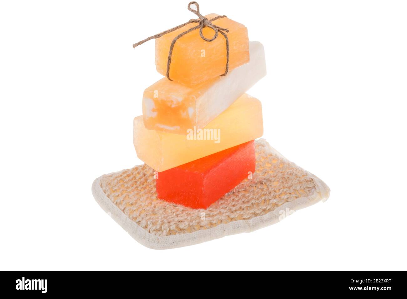 Soap natural isolated on white bars hi-res stock photography and images ...