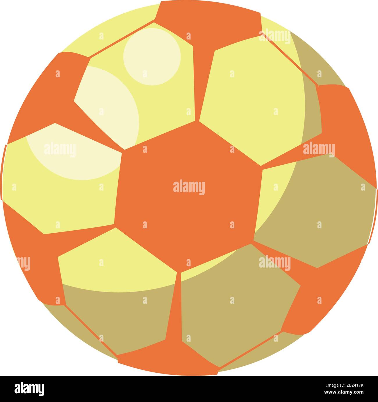 flat football toy