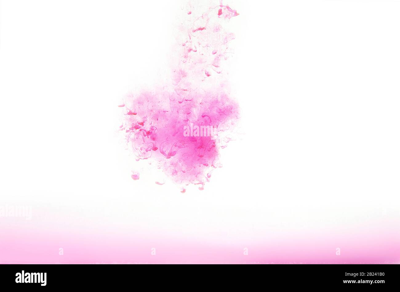 beauty of ink dissolving in water Stock Photo - Alamy