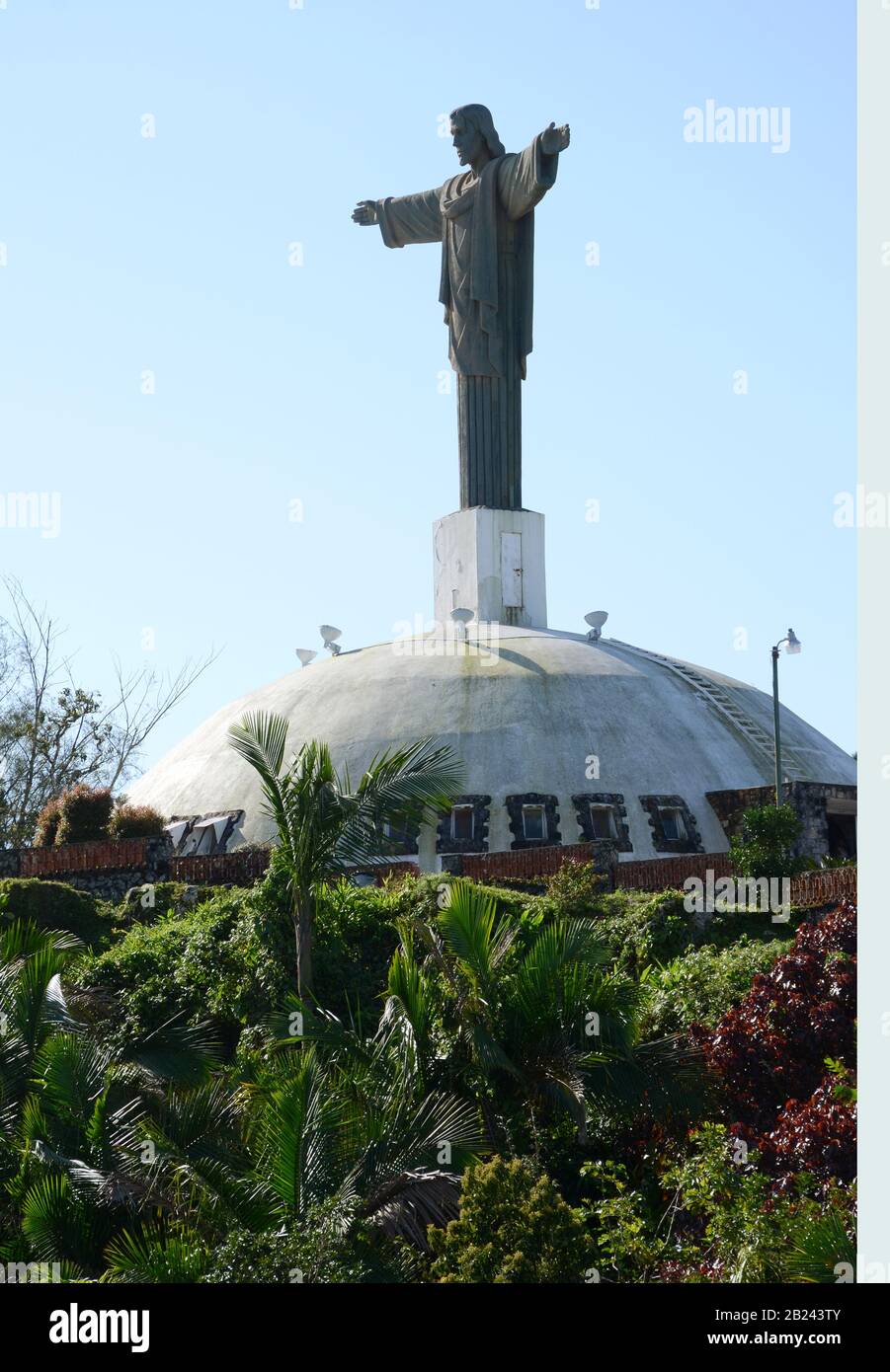 Christ the Redeemer statue, Puerto Plata, Dominican Republic Stock