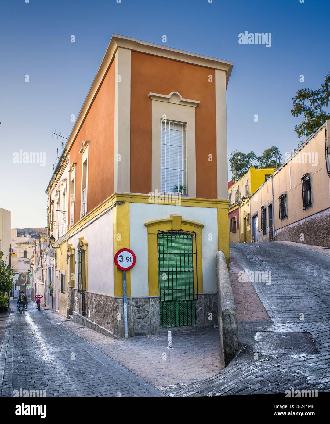 Almedina neighborhood, Almeria, Andalusia, Spain Stock Photo