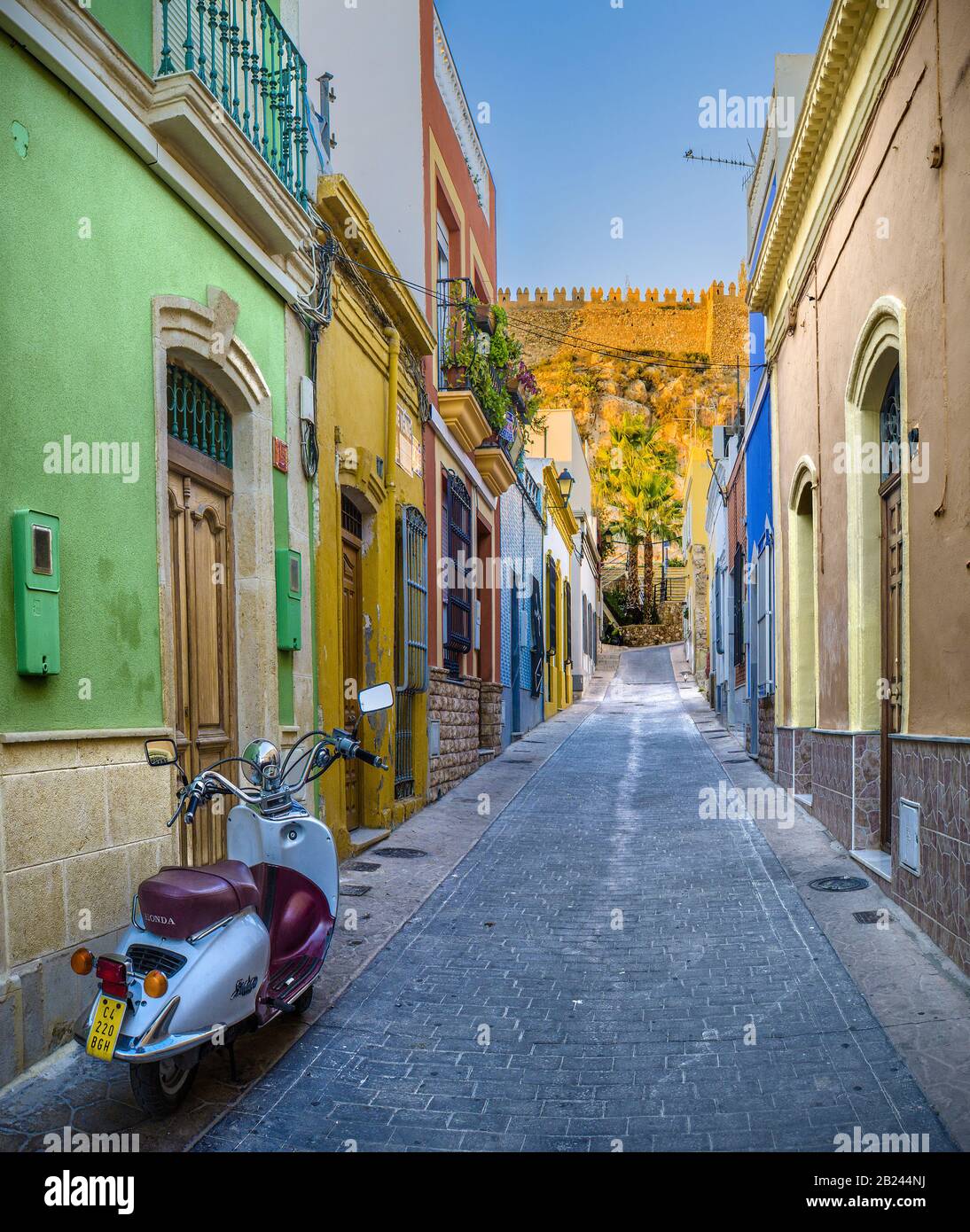 Almedina neighborhood, Almeria, Andalusia, Spain Stock Photo