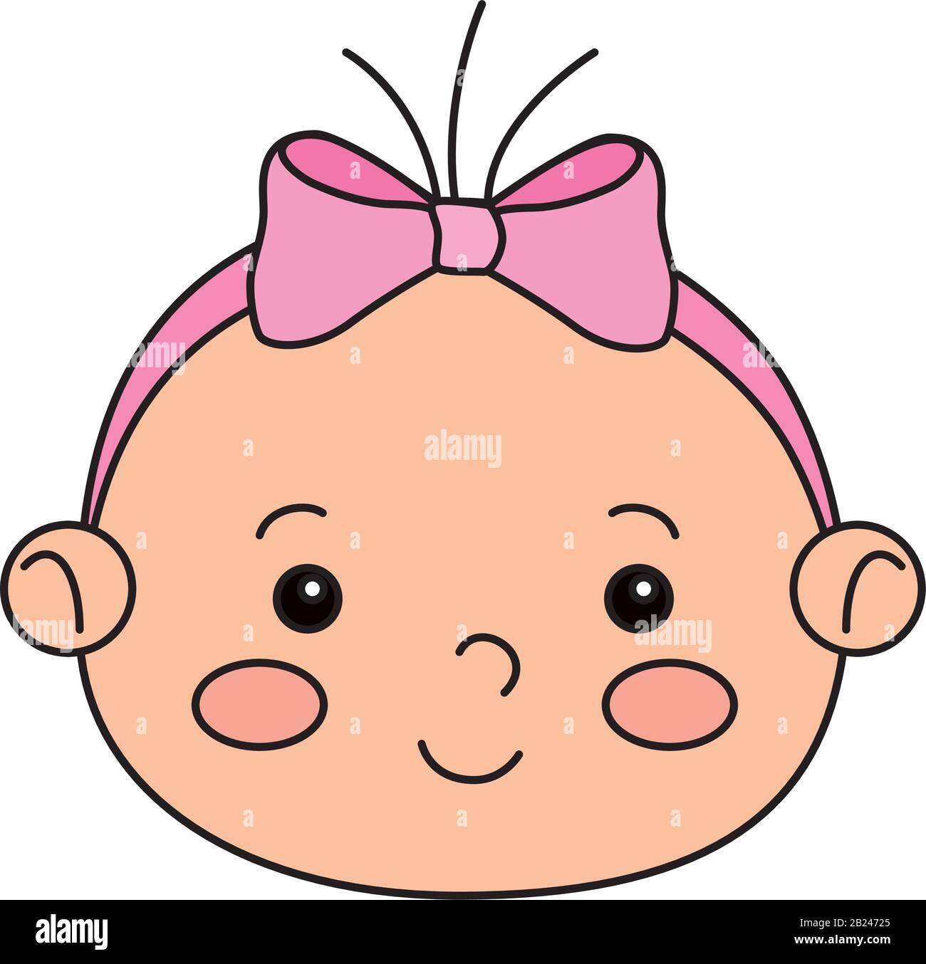 face of cute little baby girl isolated icon Stock Vector Image & Art - Alamy face of cute little baby girl isolated icon Stock Vector Image & Art - Alamy