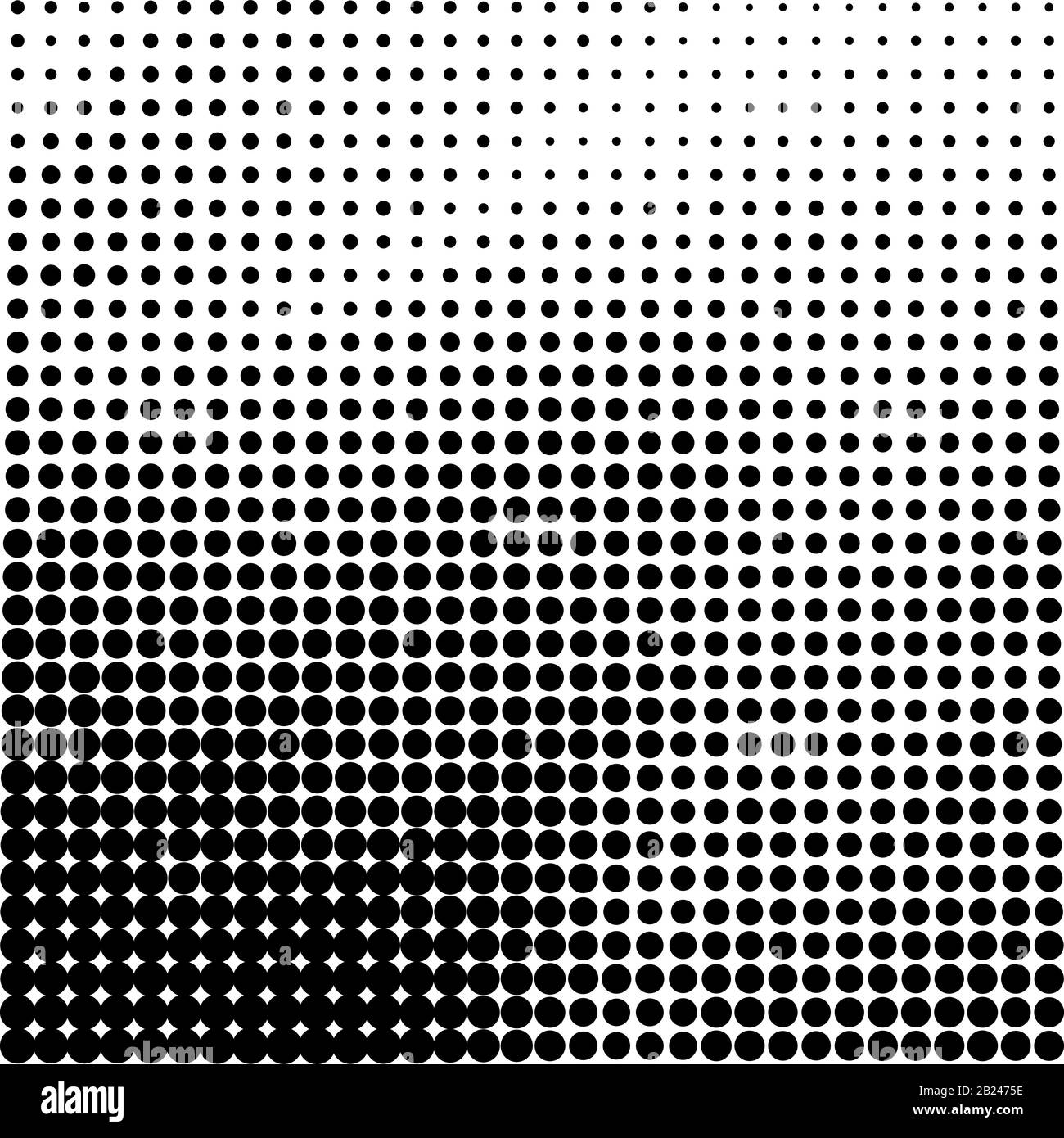 Halftone Pattern. Set of Dots. Dotted Texture on White Background