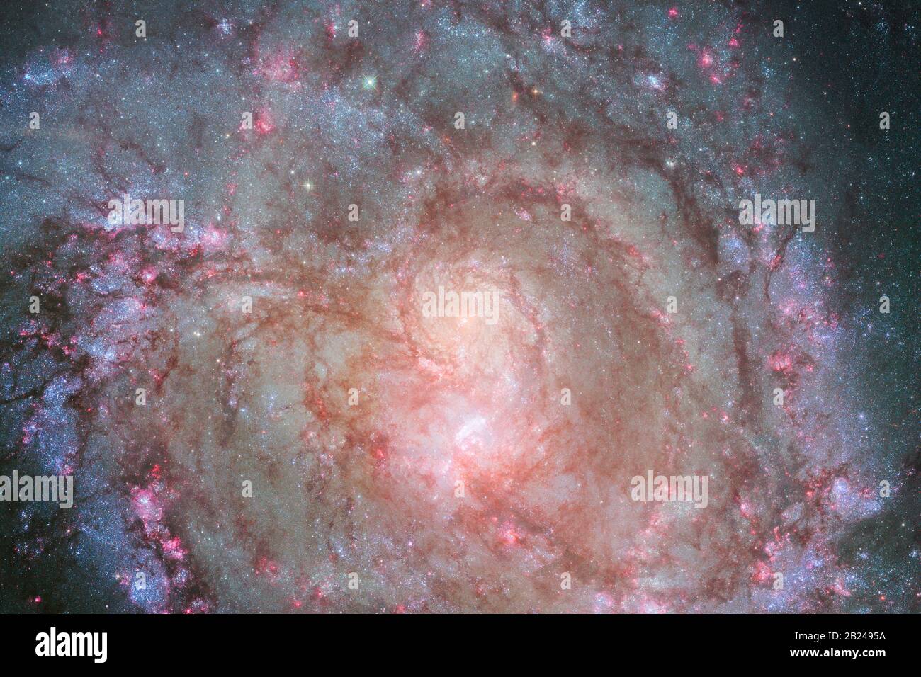 Beauty of endless cosmos. Science fiction art. Elements of this image ...