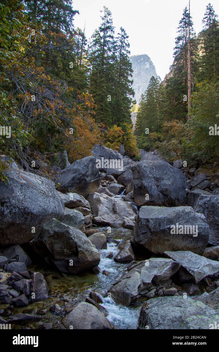 Yosemite Fall 2019 Stock Photo