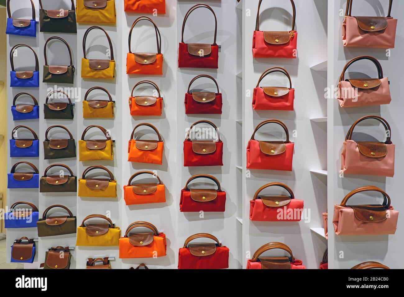 Longchamp bags hi-res stock photography and images - Alamy