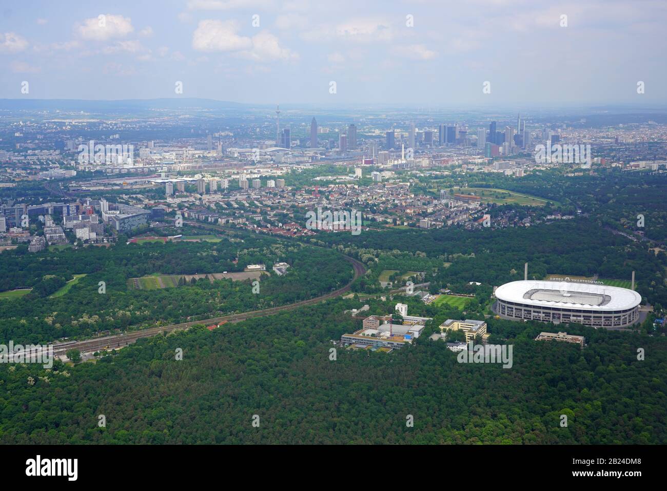 Frankfurt Main Alemanha Fevereiro 2019 Estádio Futebol Commerzbank Arena  Casa — Fotografia de Stock Editorial © vitaliivitleo #408086722