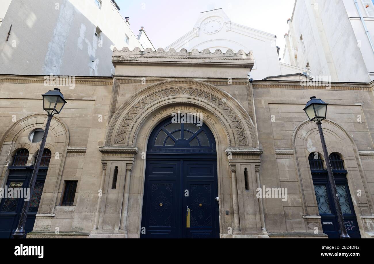 38 Rue Notre Dame De Nazareth 75003 Paris The Synagogue de Nazareth is situated on the Rue Notre Dame de Nazareth