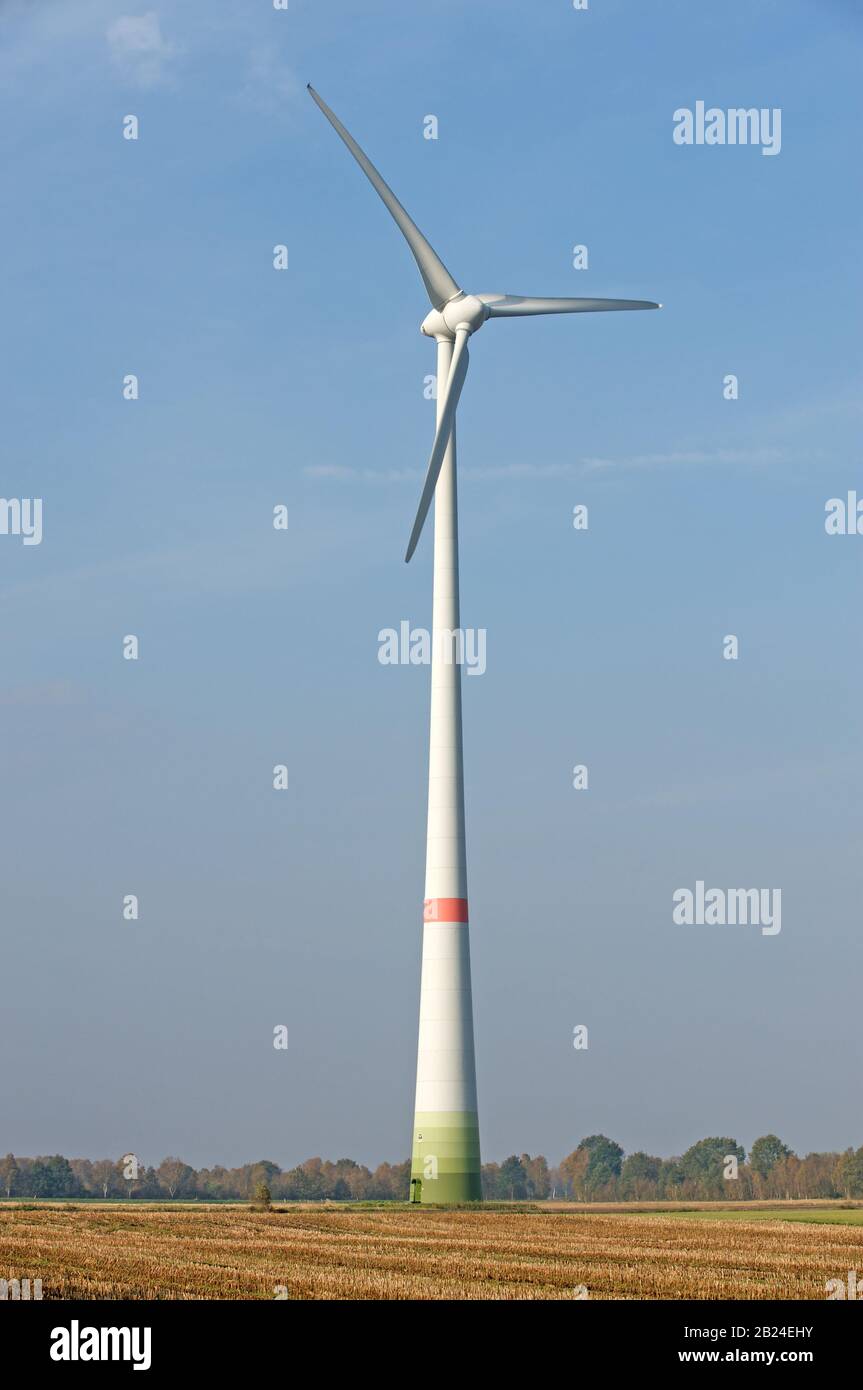 Enercon E-70 wind turbines Stock Photo - Alamy