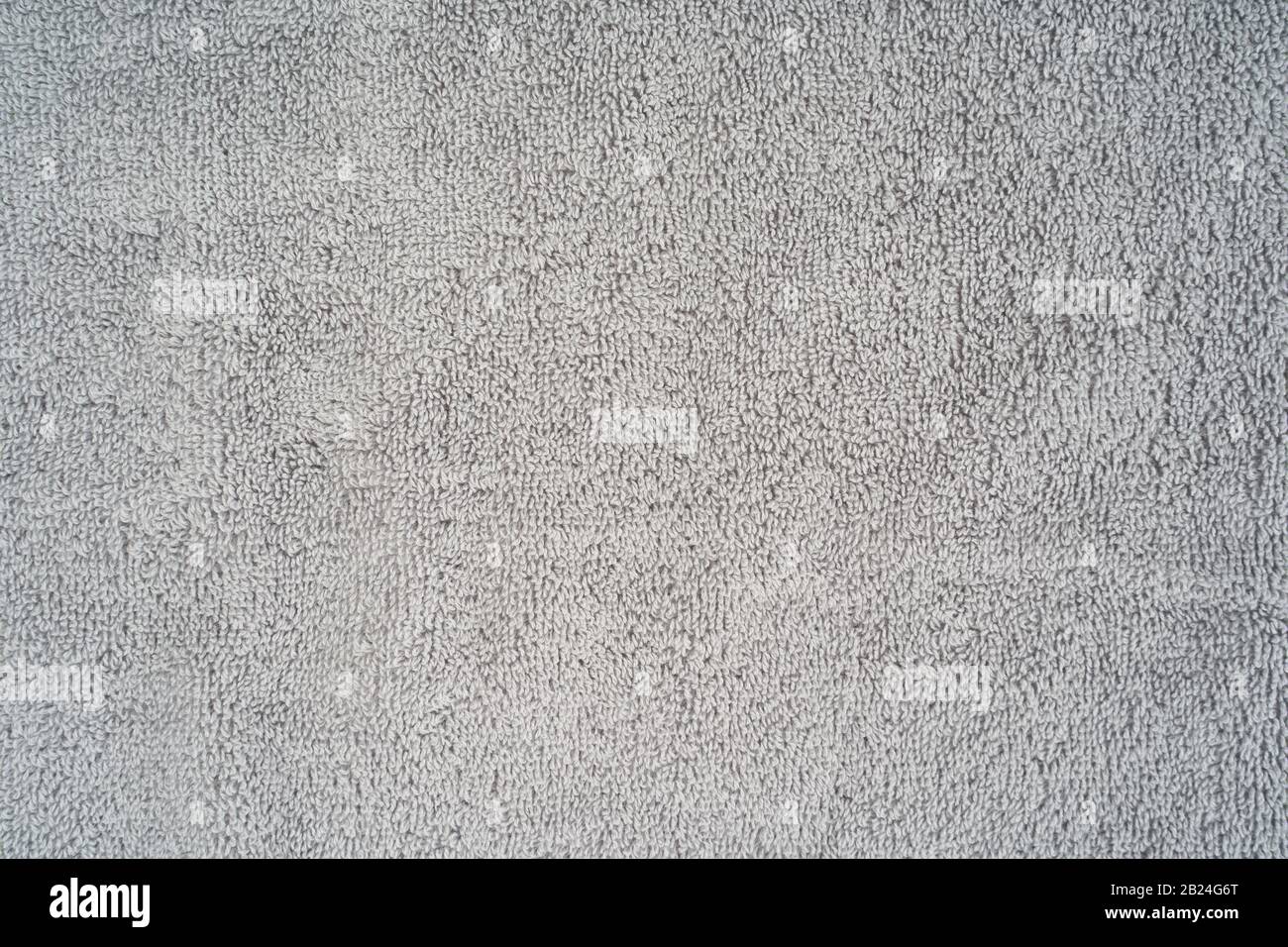 Gray terry towel as a usefull background Stock Photo