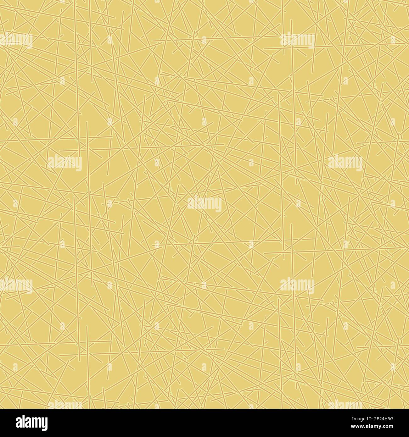 dry spaghetti seamless vector texture pattern Stock Vector