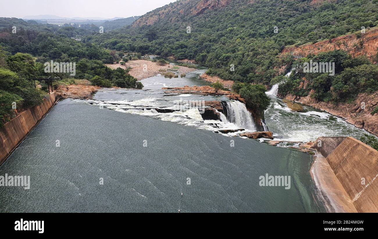 Hartbeespoortdam, South Africa 23 feb 2020 The Hartbeespoortdam in