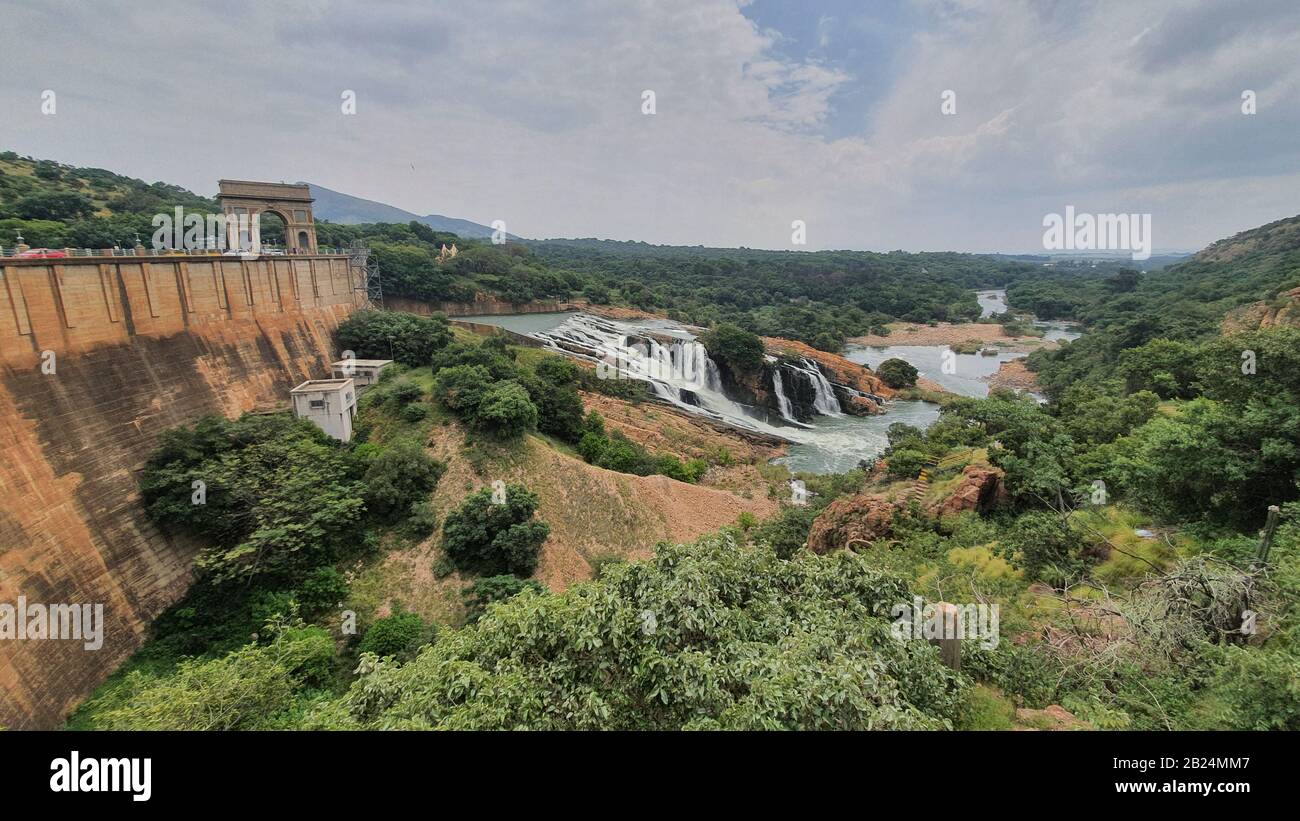 Hartbeespoortdam, South Africa 23 feb 2020 The Hartbeespoortdam in
