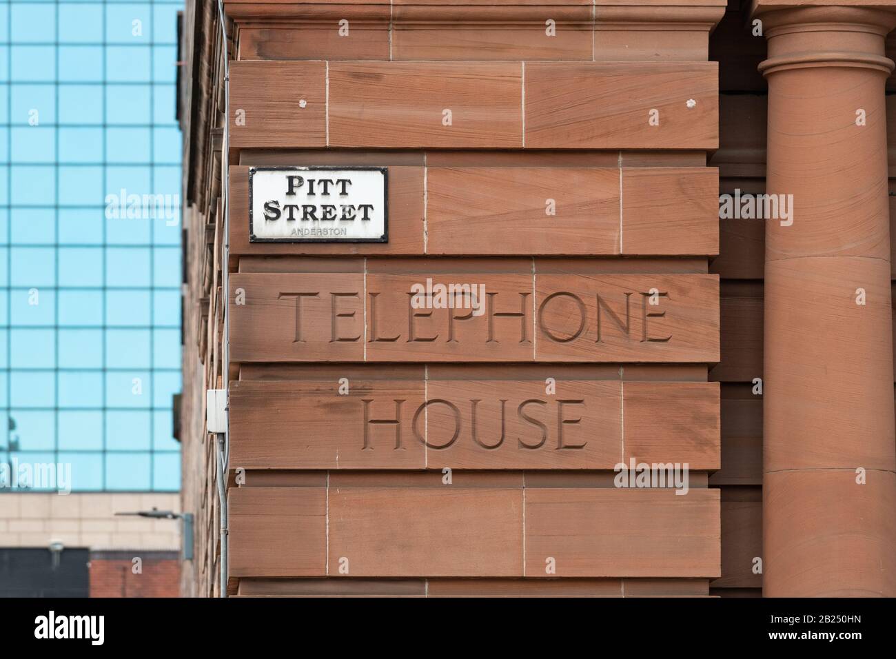 Glasgow Central Telephone Exchange, Telephone House, Glasgow, Scotland