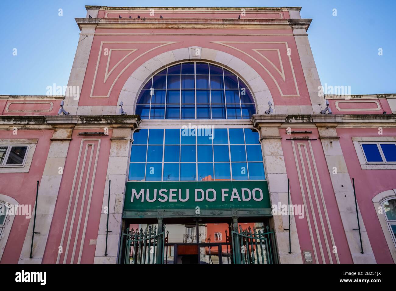 Fado Museum Lisbon is a museum dedicated to the history of fado music Stock Photo