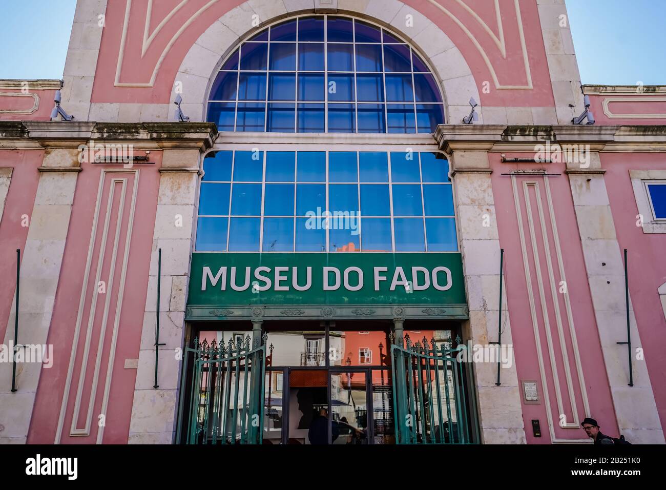 Fado Museum Lisbon is a museum dedicated to the history of fado music Stock Photo