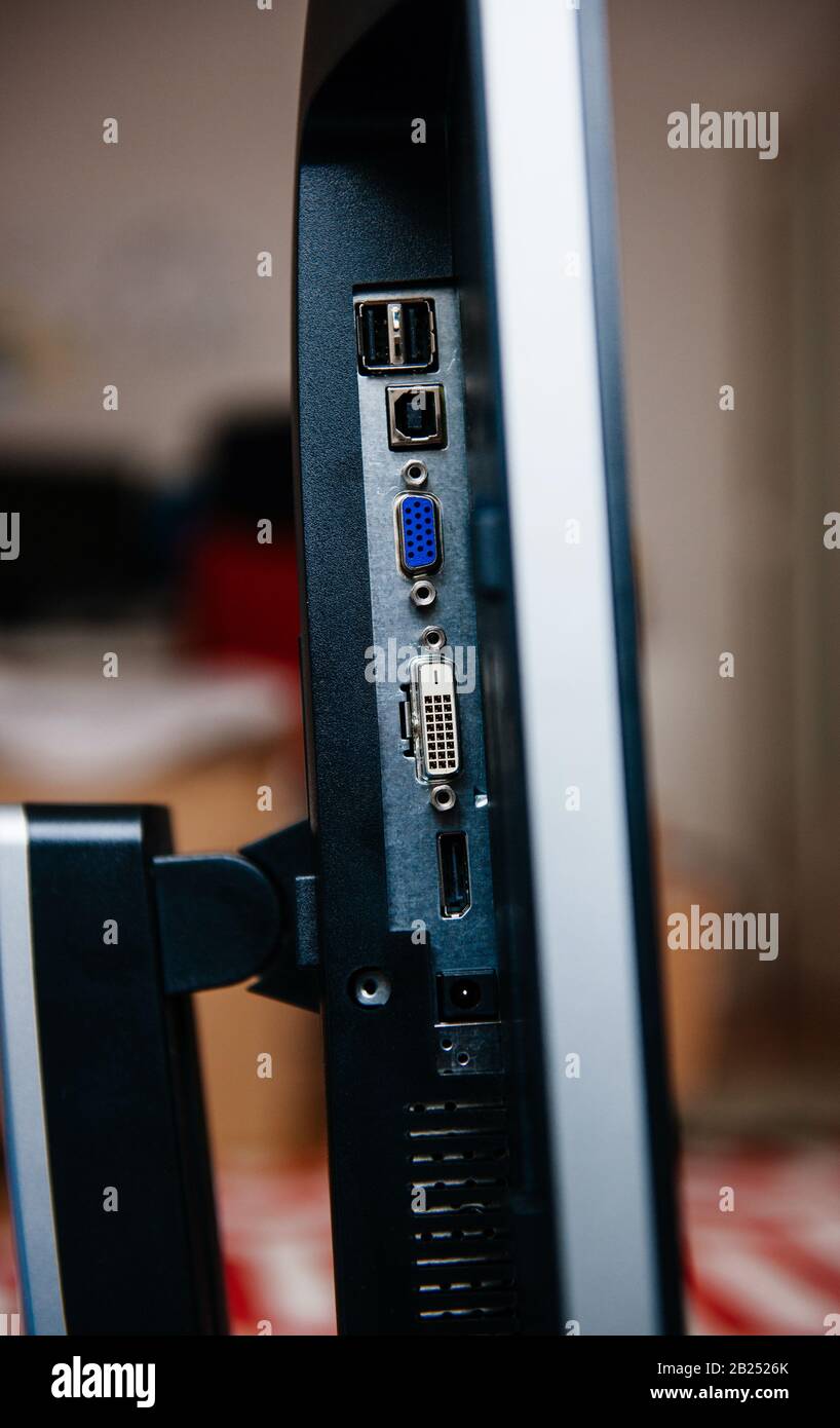Computer Ports High Resolution Stock Photography and Images Alamy