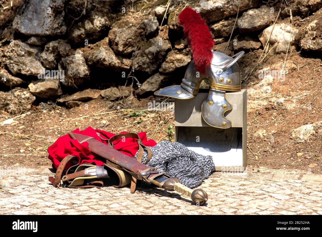 Gladiator isolated sword nobody hi-res stock photography and images - Alamy