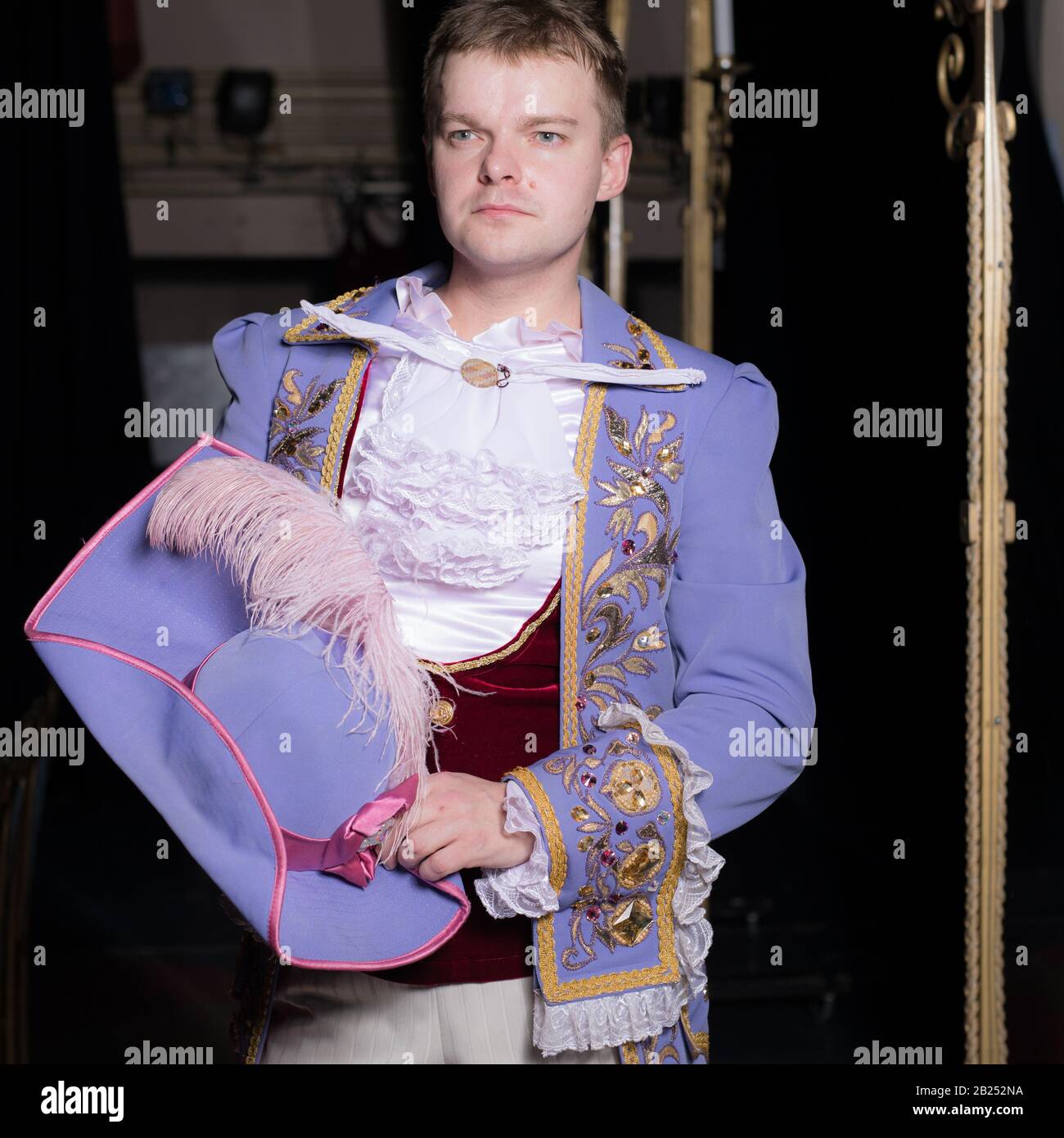 Person acting in play comedian hi-res stock photography and images - Alamy