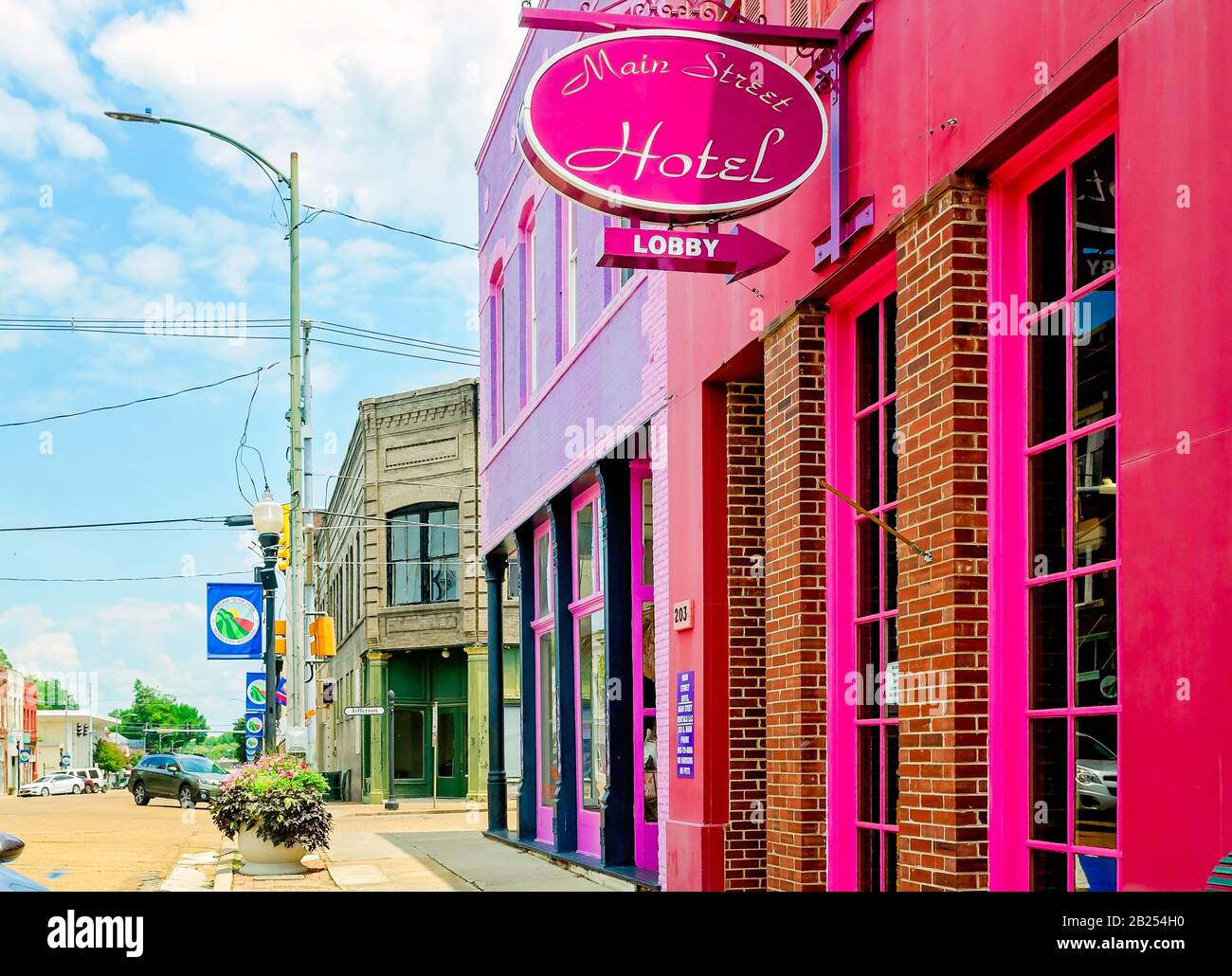 Main Street Hotel is pictured, July 27, 2019, in Yazoo City