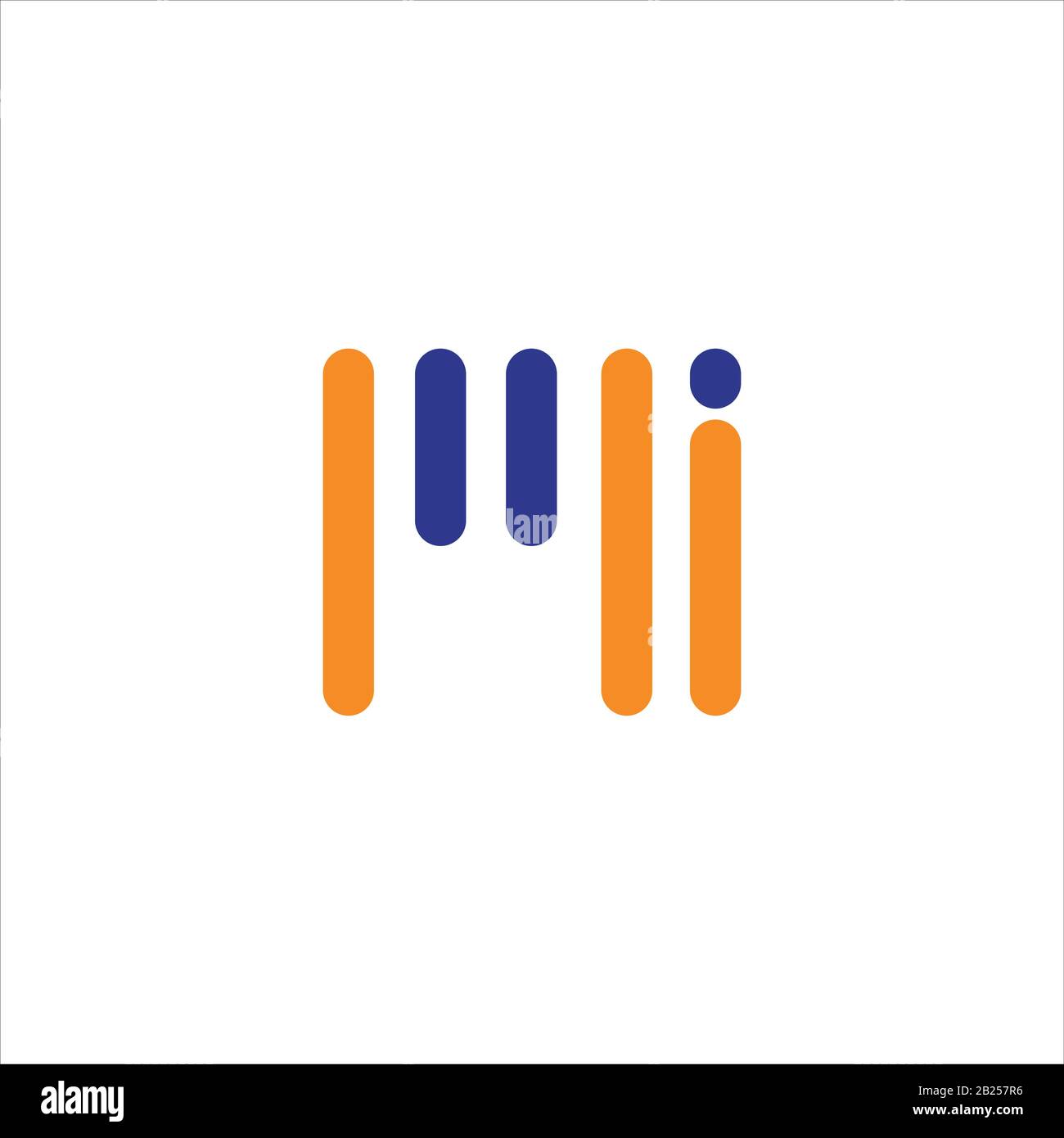 Initial letter mi logo or im logo vector design template Stock Vector ...