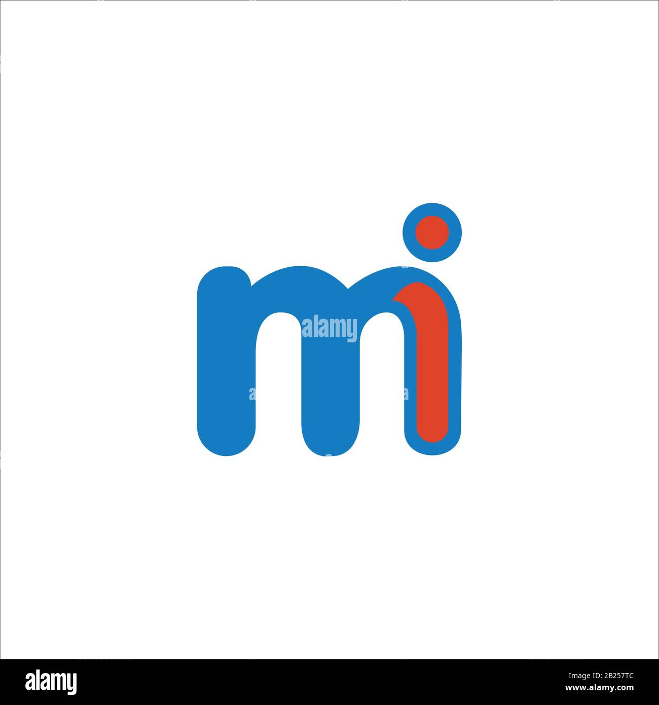 Initial letter mi logo or im logo vector design template Stock Vector ...