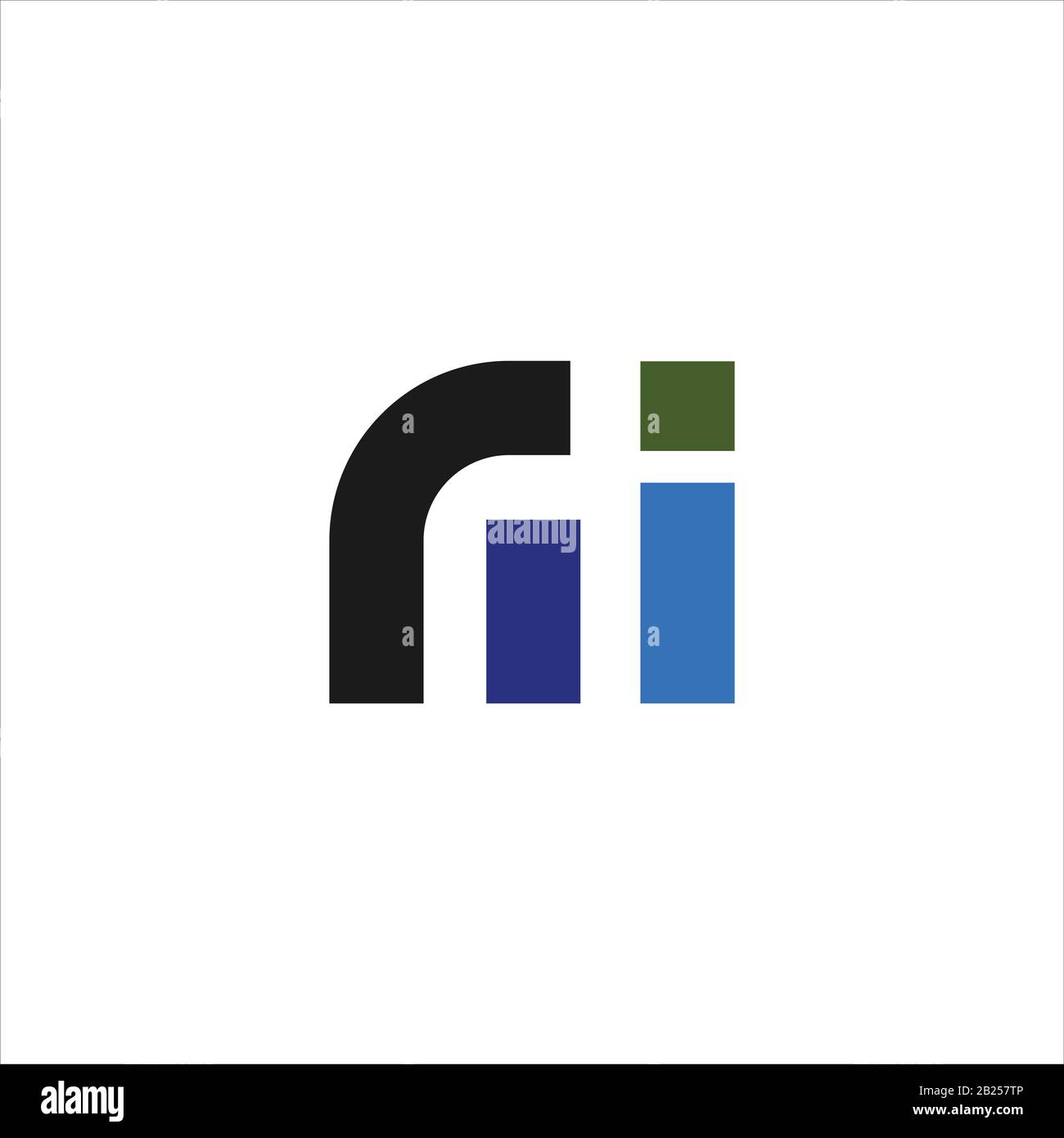 Initial letter mi logo or im logo vector design template Stock Vector ...