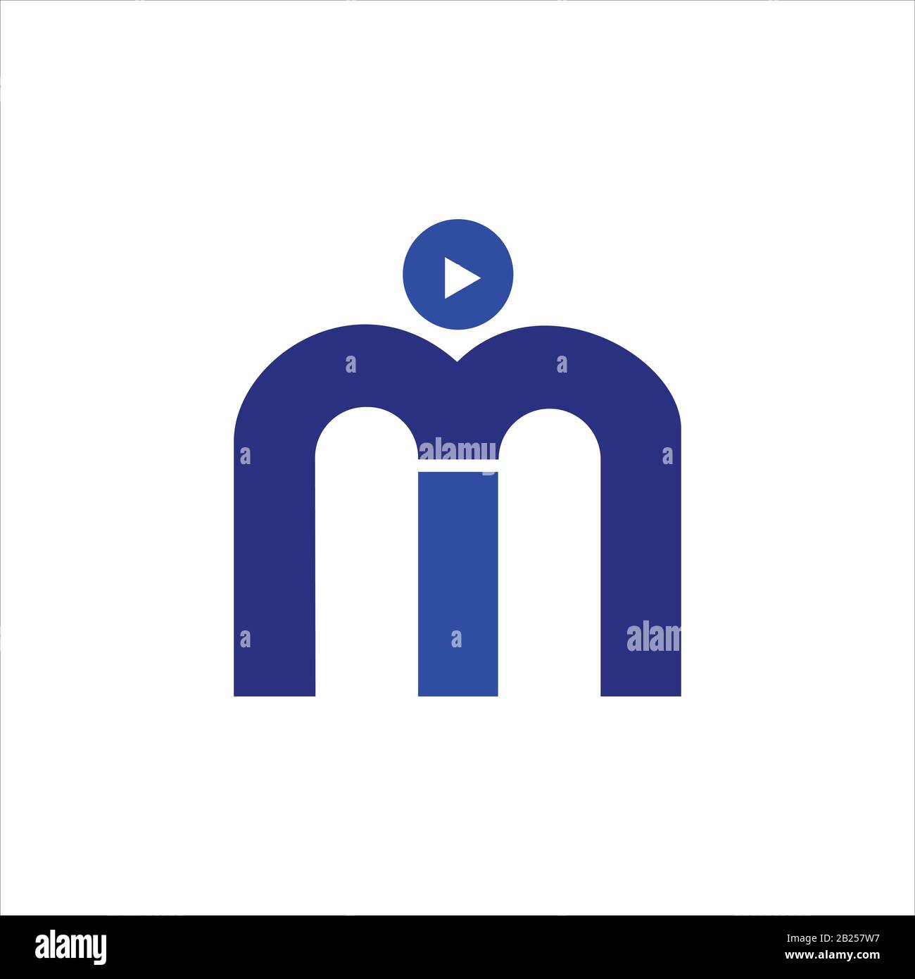 Initial letter mi logo or im logo vector design template Stock Vector ...