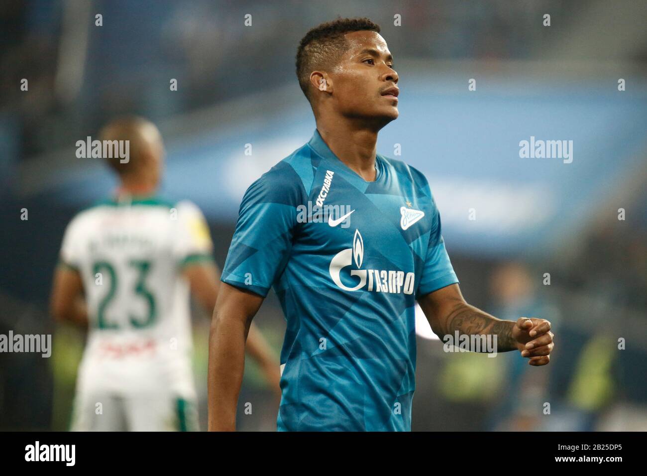 Saint Petersburg, Russia. 29th Feb, 2020. Wilmar Barrios of Zenit reacts during the Russian football Premier League match between Zenit St. Petersburg and Locomotiv Moscow. (Final score; Zenit St. Petersburg 0:0 Lokomotiv Moscow) Credit: SOPA Images Limited/Alamy Live News Stock Photo