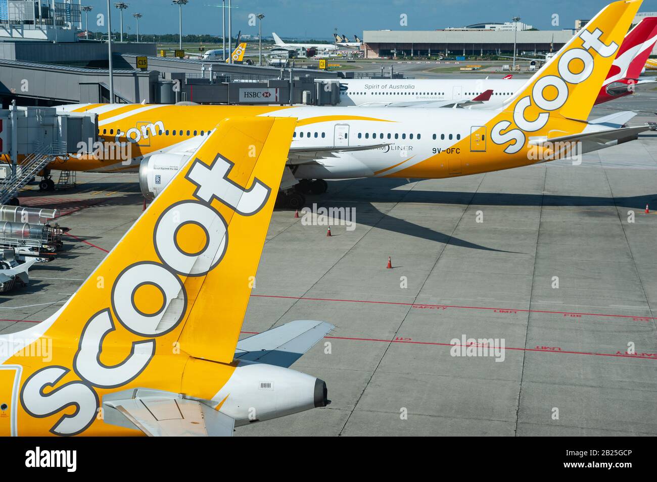 31.01.2020, Singapore, Republic of Singapore, Asia Two Scoot Airlines