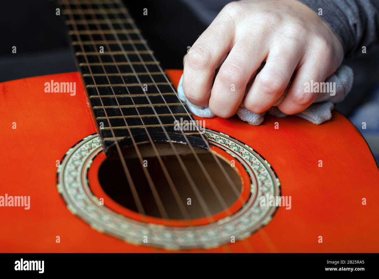 Acoustic guitar sale restoration