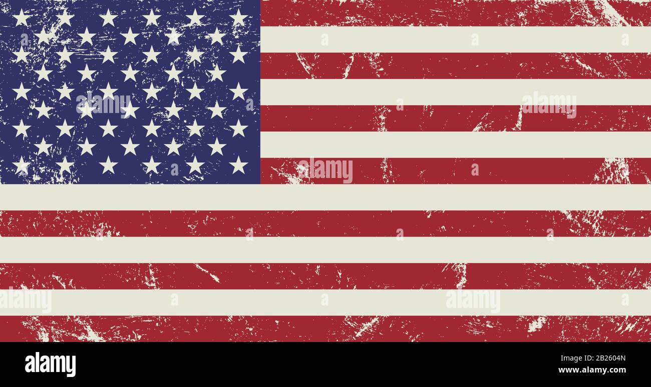 Grunge flag united states Stock Vector Images - Alamy