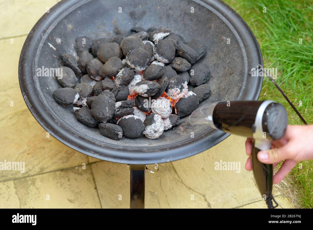 starting charcoal