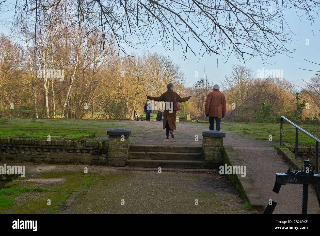 the filter beds hackney marshes Stock Photo Alamy