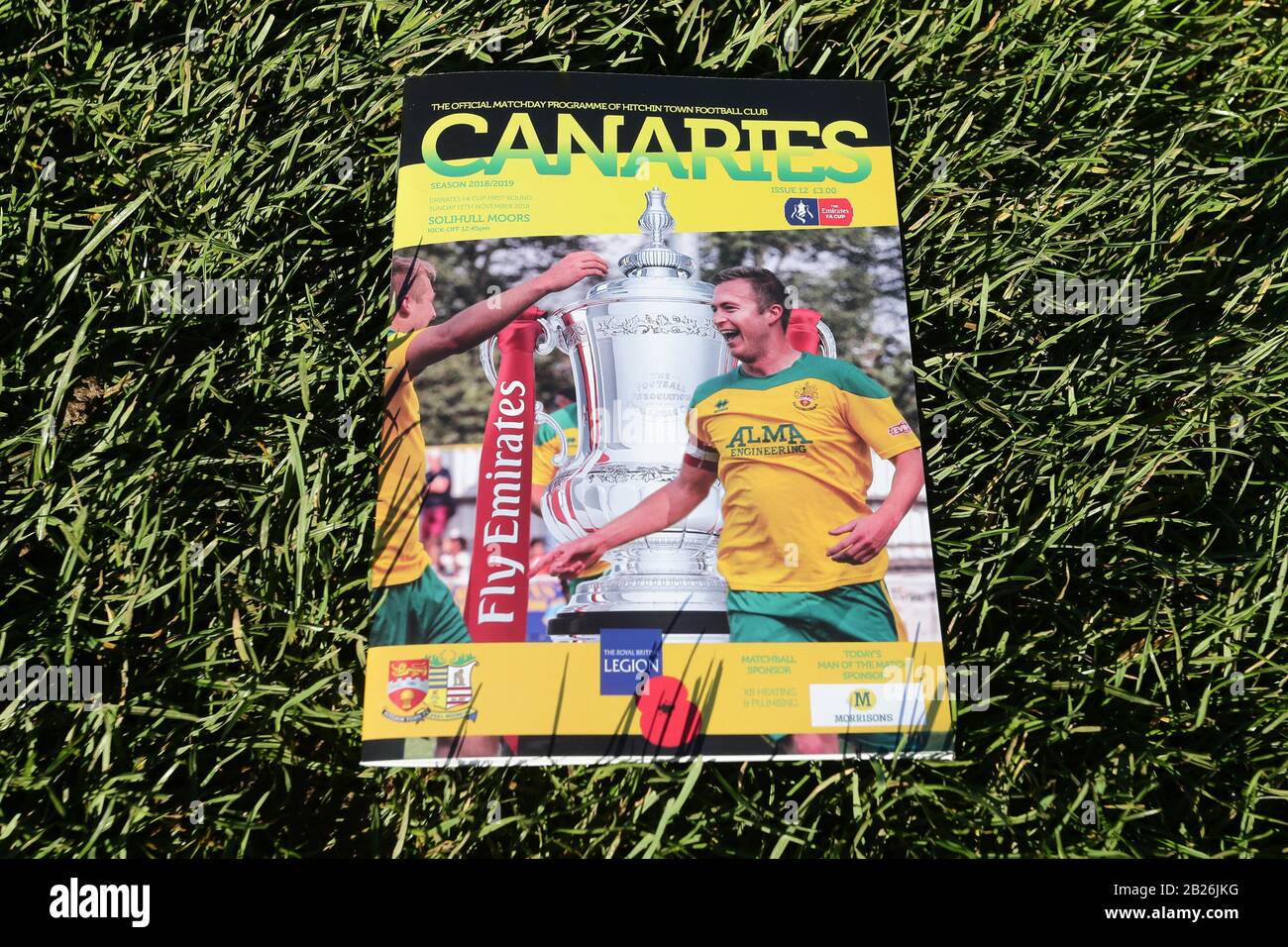 Football Programme High Resolution Stock Photography And Images Alamy