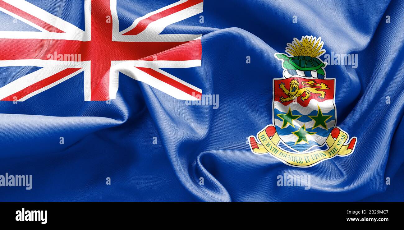 White cayman islands flag hi-res stock photography and images - Alamy