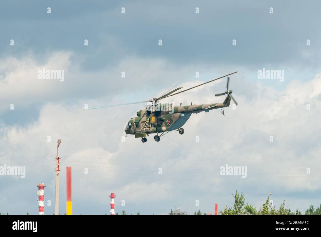 Military helicopter mi 8 hi-res stock photography and images - Alamy