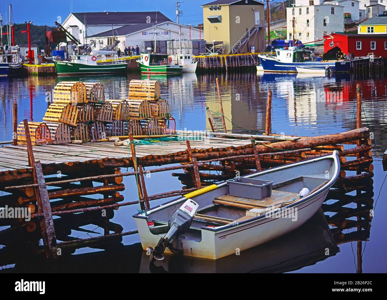 Village of Salvage in 1976, Newfoundland, Canada Stock Photo Alamy