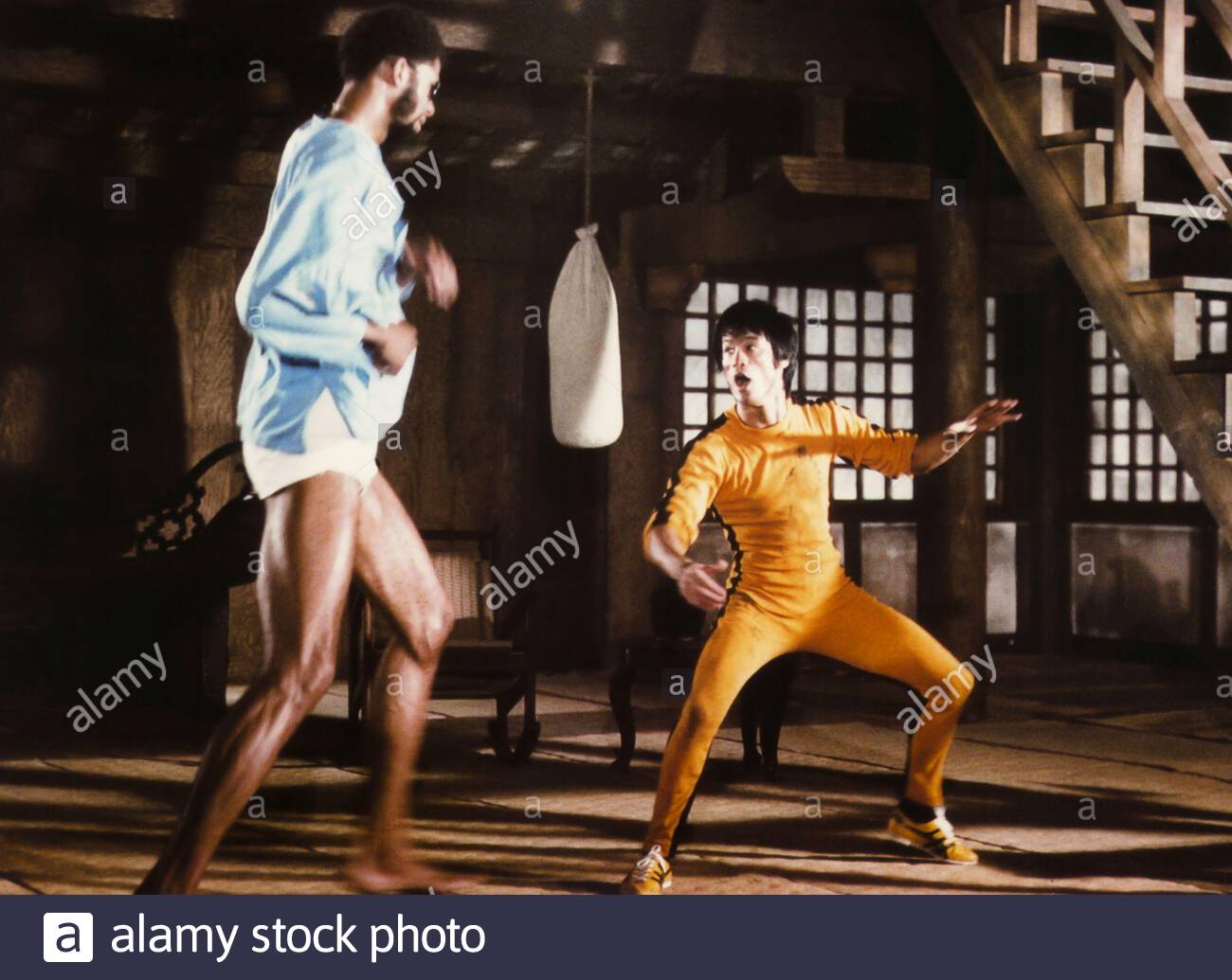 bruce lee game of death fight