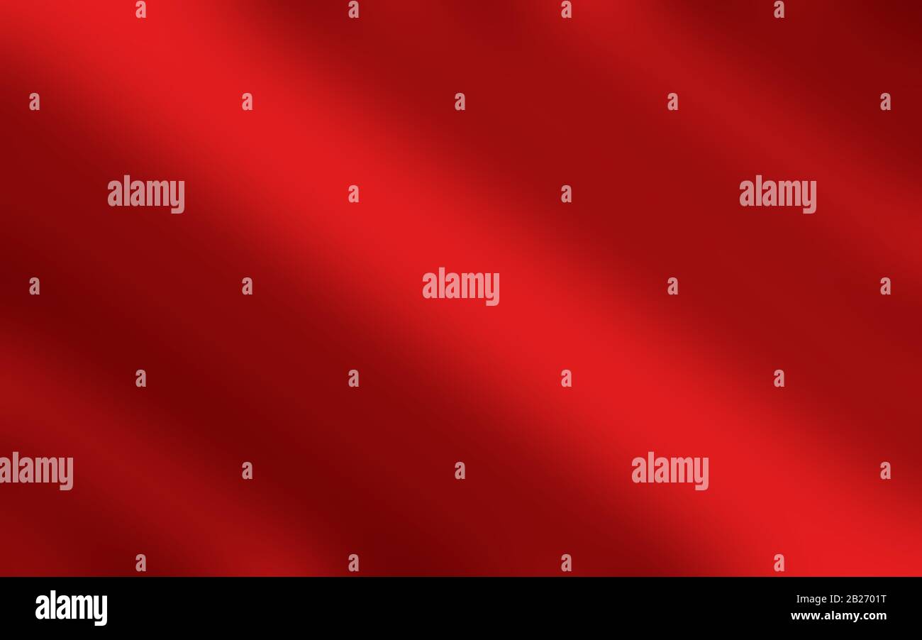 Blurred light lines on red background. Lines of incident light. Stock Photo
