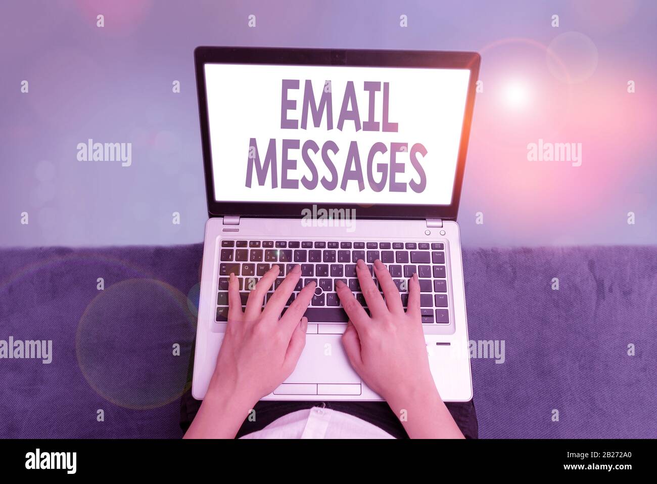 Handwriting text Email Messages. Conceptual photo a messages that has ...