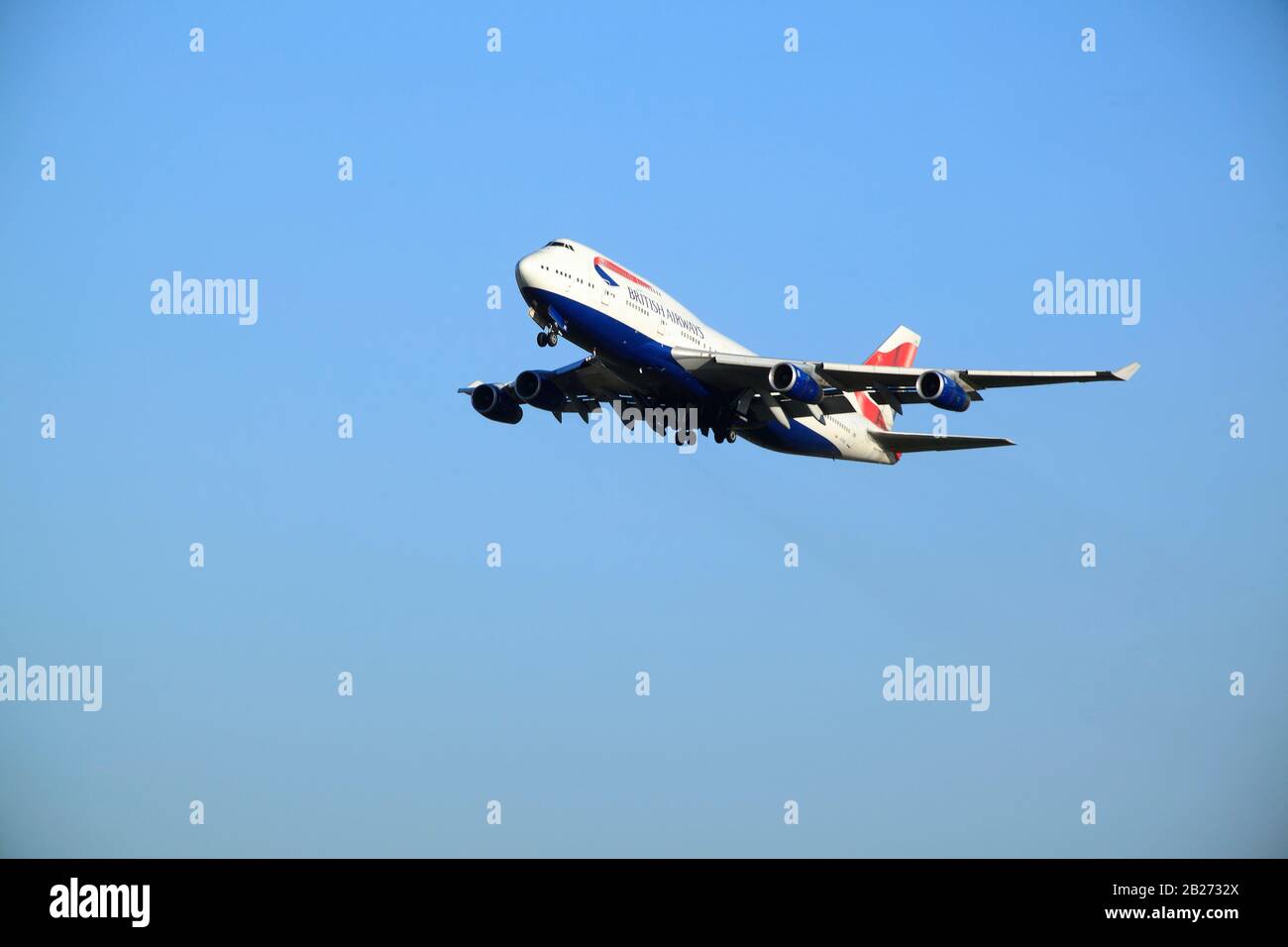 British Airways Boeing  747 Stock Photo