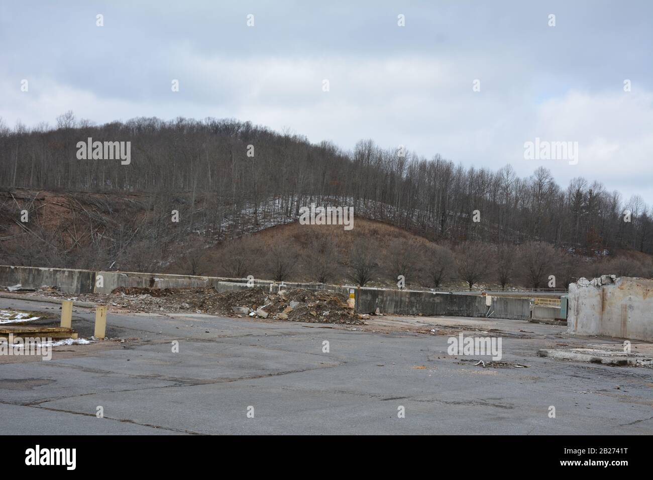 Abandoned coal mine near Mount Hope, west Virginia Stock Photo Alamy