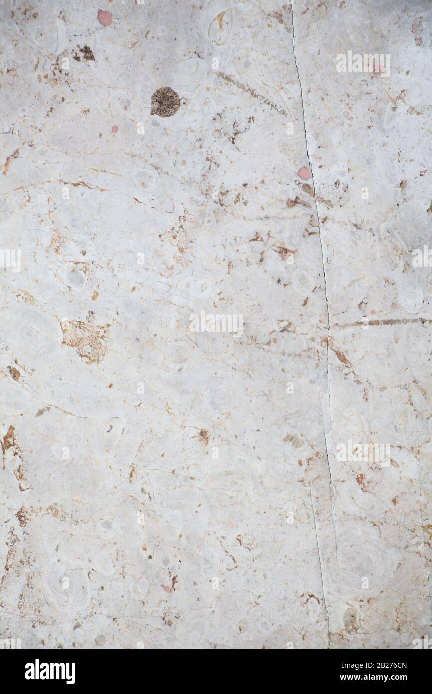 White marble plate. Marble background or texture. Stock Photo